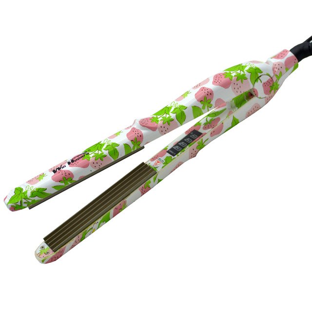 electric hair wave hair straightener straightening corrugated Iron hair salon tools