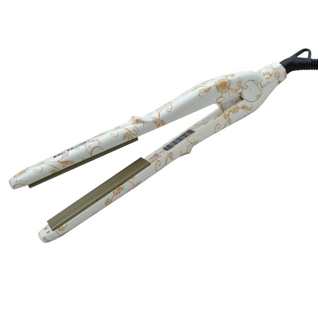 electric hair wave hair straightener straightening corrugated Iron hair salon tools