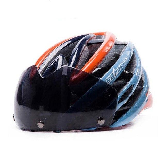 Bicycle helmet goggles cycling helmets sport ultralight mountain road for adult