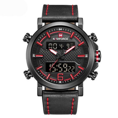 Men wristwatch digital sport quartz watch luminous hands display sport relogio
