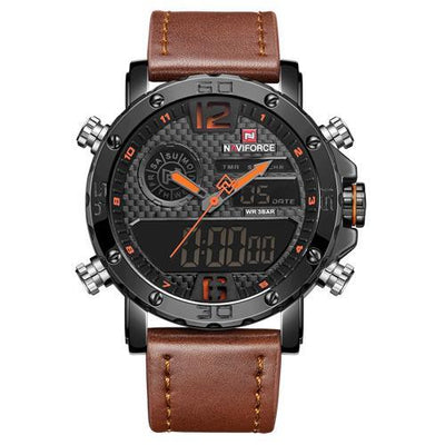 Men wristwatch display waterproof quartz sports watch relogio masculino