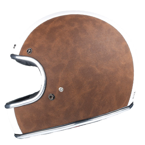 Vintage ghost helmet motorcycle helmets full face motorbike