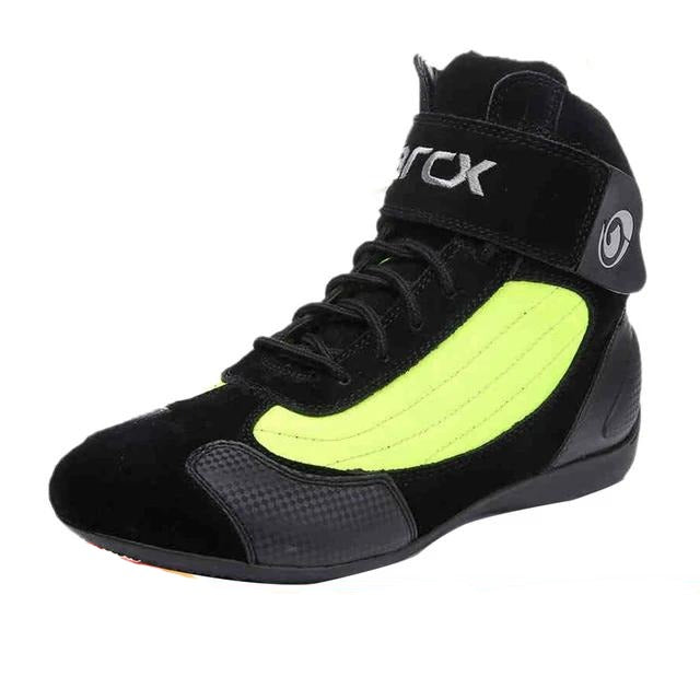 Motorcycle boots casual shoes motorbike chopper cruiser ankle touring men women