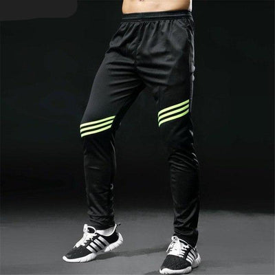 men fitness sweatpants running pants gym athletic sports leggings quick dry