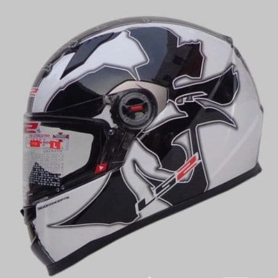 Racing full face motorcycle helmets sport art helmet para moto casque