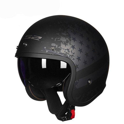 Vintage Vespa helmets skull open face electric motorcycle helmet sun shield