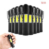 Flashlight work light waterproof rechargeable torch 5/10pcs outdoor camping