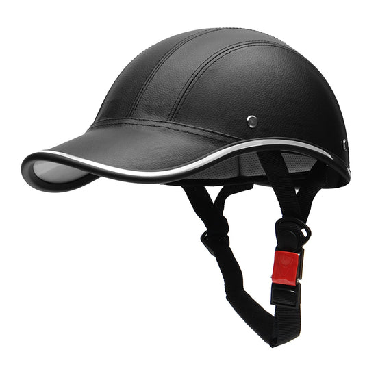 Scooter hard hat helmet motorcycle cap style