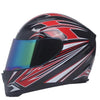 racing full face motorcycle helmets matte black red 7color sports off road
