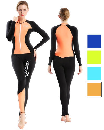 Swimming suits full body underwater jumpsuit snorkeling suits men women