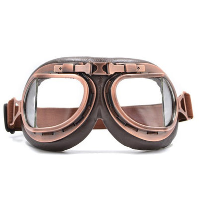 Retro goggles helmets motorcycle goggles vintage pilot jet style