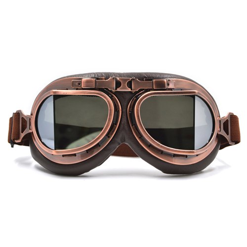 Retro goggles helmets motorcycle goggles vintage pilot jet style