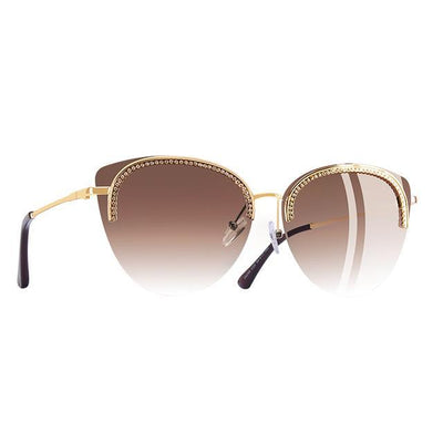 Vintage sunglasses for women elegant luxury eyewear female gafas de sol