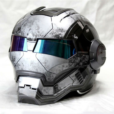 Marvel helmet superhero motorcycle helmets full face gray casque motocross