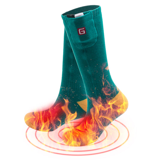 Health electric heated socks warming elastic sock indoor and outdoor