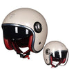 Retro vespa helmet jet half vintage motorcycle helmets for Biker Pilot Chopper Scooter