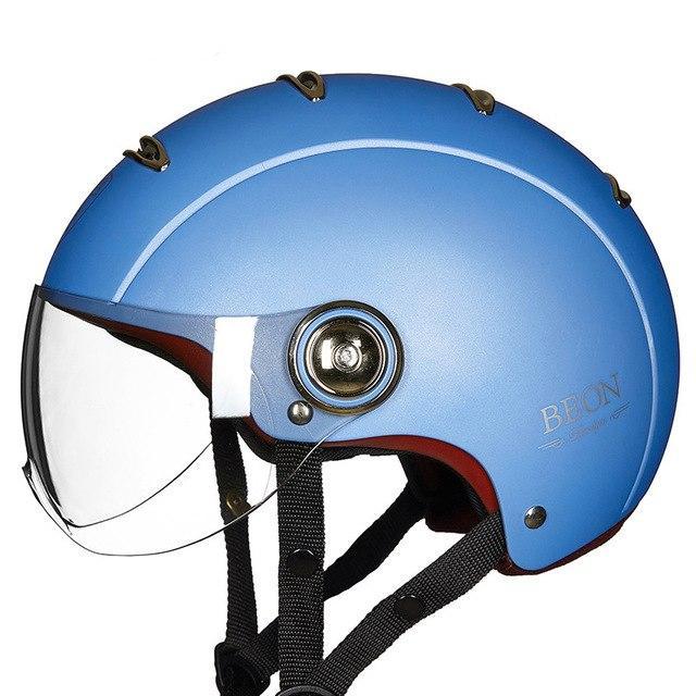 Vespa helmets vintage motorcycle helmet retro half open face jet style
