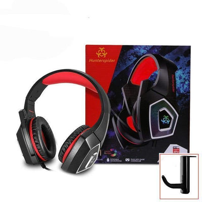 Gaming headset headphone gadget with microphone led light for PS4 Xbox one 360 PC