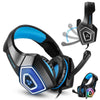 Gaming headset headphone gadget with microphone led light for PS4 Xbox one 360 PC