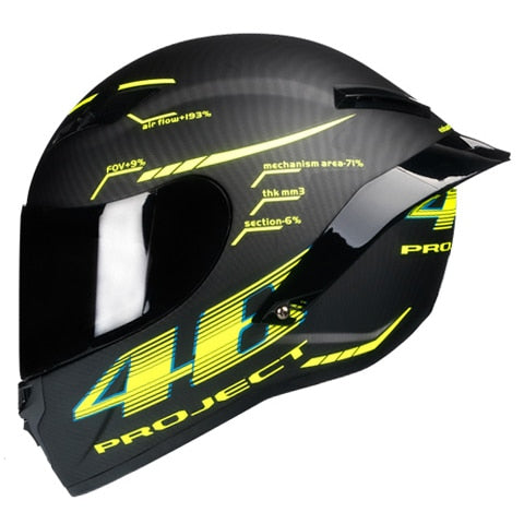 Racing helmet full face rider motorcycle helmets painting classic style
