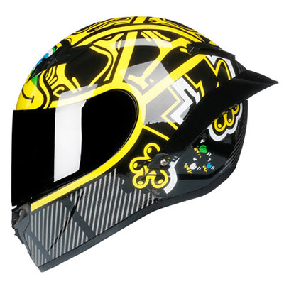 Racing helmet full face rider motorcycle helmets painting classic style
